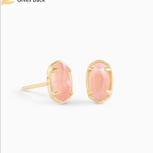Kendra Scott Emilie Gold Rose Mother Of
Pearl Stud Earrings